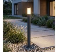 Piantana Luce per Esterni Lampada da Giardino Percorso Antracite H 110 CM [EEK: Non valutato]
