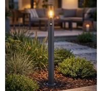 Globo Lighting Piantana da Percorso LED Patio H 110 cm con sensore di movimento EEK E