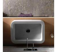 Globo STONE lavabo da appoggio, SS060BI, STONE bianco [Lavabi > Lavabi da Appoggio]