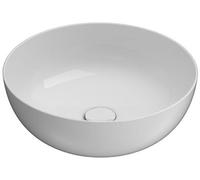 Globo T-Egde lavabo 45x45 cm rotonda da appoggio bianco B6T45BI