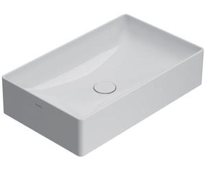 Globo T-Egde lavabo 61x37 cm rettangolare da appoggio bianco B6R63.BI