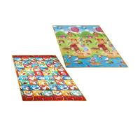 Globo Tappeto gioco 2 lati lettere e numeri (180x150cm) VITAMINA G 05569