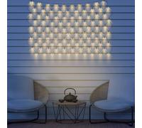 Globo Tenda luminosa a LED solare IP44 110x90 cm, 100 luci Globo