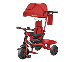 GLOBO - Triciclo Vitamina G Evolution con Parasole - Rosso