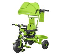 GLOBO - Triciclo Vitamina G Evolution Con Parasole - Verde