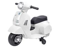 Globo Moto Elettrica Vespa GTS per Bambini 6V 4,5AH 30W Colore Bianco