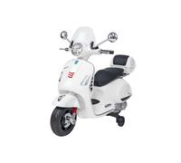 Globo Moto Elettrica per Bambini Vespa Gts Super Sport 12V con Rotelle 3+ Anni colore Bianco - 39985