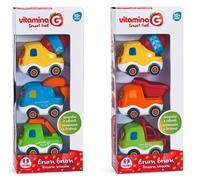 Globo Vitamina G Set 3 Veicoli Emergenza Frizione Assortito 0 5102