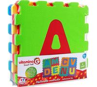 Globo Vitamina G Tappeto Puzzle Lettere 9 Pezzi Prima Infanzia per Bambini da 0+ Anni - 5093
