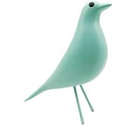 GLOBOTECH Decorazione di metà secolo casa uccello - decorazione moderna da scrivania metà secolo, replica scultura piccione per scrivania, scultura metà secolo (blu)