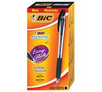 GLOBUS - Bic Atlantis Clic Penna Sfera Nero