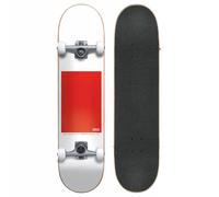 Globe - Tavole da skate - G0 Block Serif White/Red - rosso rosso