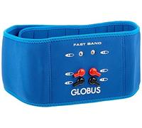 Globus G0487, Fast Band Addominali Glutei Schiena Fascia Cintura per elettrostimolatore Unisex Adulto, Azzurro, Pequeño