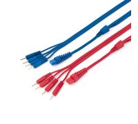 Globus Kit 2 Cavi Sdoppiati x Dispositivi Elettroterapia a 4 Canali