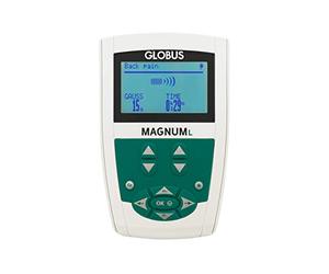 Globus | Magnum L, Magnetoterapia Domiciliare ad Alta Potenza, 8 Programmi per Patologie più Comuni come Fratture, Cervicali, Dolori alla Schiena, Osteoporosi, Artrosi, Artrite ed Epicondilite