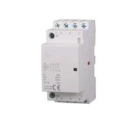 gloca Contattore AC Guida DIN 4P 220V 25A - 4 Contatti NO