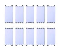 gloca Deviatori 1P 16A Compatibili Arké (Bianco, 10 Pezzi)