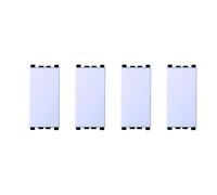 gloca Interruttore Compatibile Arké (Bianco, 4 Pezzi)