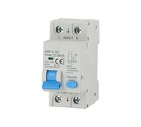 gloca Interruttore Magnetotermico Differenziale 1P+N 300mA 220V 6KA 2 Moduli DIN Classe A (20 Ampere)