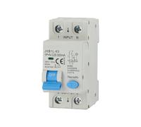 gloca Interruttore Magnetotermico Differenziale 1P+N 300mA 220V 6KA 2 Moduli DIN Classe A (25 Ampere)