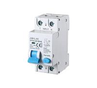 gloca Interruttore Magnetotermico Differenziale 1P+N 30mA 220V 6KA 2 Moduli DIN Classe A (20 Ampere)