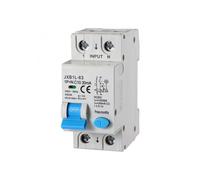 gloca Interruttore Magnetotermico Differenziale 2P 10A 30mA 220V 4.5KA 2 Moduli DIN C10