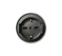 gloca Presa Plug&Play per Binario Elettrico Modulo Intercambiabile (Nero, Presa Schuko)