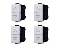 gloca Pulsante Doppio 1P+1P 16A Compatibile Plana (4)