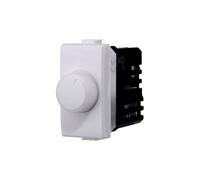 gloca Regolatore Dimmer 100-1000W ON/OFF Compatibili Arké (Bianco)