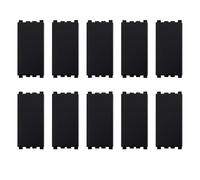 gloca Set 10 Falsi Poli 1P Compatibili Arké (Nero)