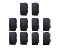 gloca Set 10 Interruttori 1P Assiali 16A 220V Compatibili Con Serie Living