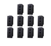 gloca Set 10 Prese Bipasso Bivalenti 2+T 16A Compatibili Con Serie Living