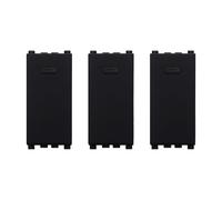 gloca Set 3 Invertitori 1P 16A Compatibili Arké (Nero)