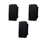 gloca Set 3 Pulsanti Doppi Interblocco Saliscendi Compatibili Living
