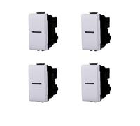 gloca Set 4 Deviatori 1P Assiali 16A 220V Compatibili Con Serie Matix