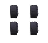 gloca Set 4 Interruttori 1P Assiali 16A 220V Compatibili Con Serie Living