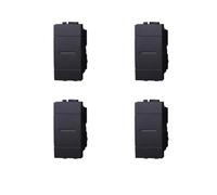 gloca Set 4 Pulsanti 1P Assiali 16A 220V Compatibili Con Serie Living