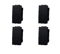 gloca Set 4 Pulsanti Doppi Saliscendi 1P+1P 10A 250V Compatibili Con Serie Living