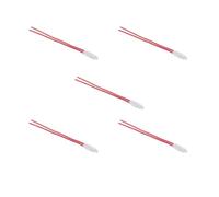 gloca Set 5 Lampade Led 0.5W 220V Compatibili Con Serie Matix E Living (Rosso)