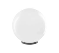 gloca Sfera per Lampione da Giardino E27 IP44 - Globo di Ricambio in Metacrilato per Illuminazione Esterna e Lampioni, Bianco Satinato 30cmØ, 1