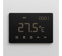 gloca Smart WiFi Cronotermostato Caldaia Da Incasso Digitale Touch Screen (Nero)
