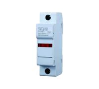 gloca Supporto Per Fusibili Cilindrici Base RT18-63 1P DIN 14 x 51mm AC/DC