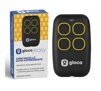 gloca Telecomando Apricancello Easy Garage Auto-Apprendente 4 Canali Frequenza 433.92 Mhz NO ROLLING CODE (no codice variabile)