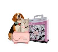 GlocalMe PetPhone, GPS Tracker per cane e gatto, chiamata bidirezionale, posizionamento globale, tracciamento in tempo reale, monitor della salute, mini GPS Tracker con abbonamento di 30 giorni