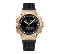 GLOCK GW-Digital Orologio al quarzo da uomo, con cassa in acciaio e datario, orologio da uomo con lancette e indici Swiss Super-LumiNova