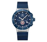 GLOCK Orologio al quarzo da uomo, cassa da 44 mm, orologio da polso con cassa in acciaio e datario, orologio da uomo con lancette e indici Swiss Super-LumiNova, GW-20ATM