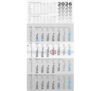 Glocken Calendario da 4 mesi 2026 "UWS" | 300 × 555 mm