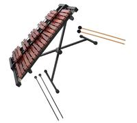 Glockenspiel Bellissimo strumento a percussione glockenspiel in legno a 32 note con mazze e supporto regolabile