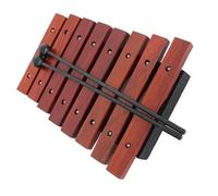 Glockenspiel Carillon con corpo in palissandro a 8 note Strumento a percussione xilofono squisito e alla moda