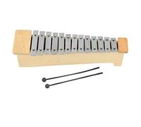 Glockenspiel in Alluminio Glockenspiel in Alluminio Glockenspiel a 13 Note Xilofono in Metallo a 13 Note Strumenti a Percussione Educativi con Colore Smaltato e Suono Forte